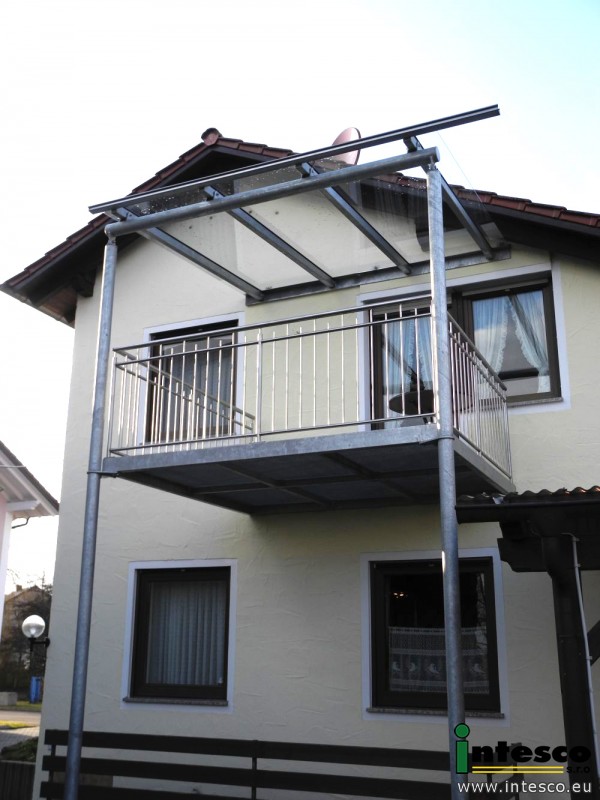 Anbaubalkone - Anbaubalkon Stahl 0104 - intesco s.r.o